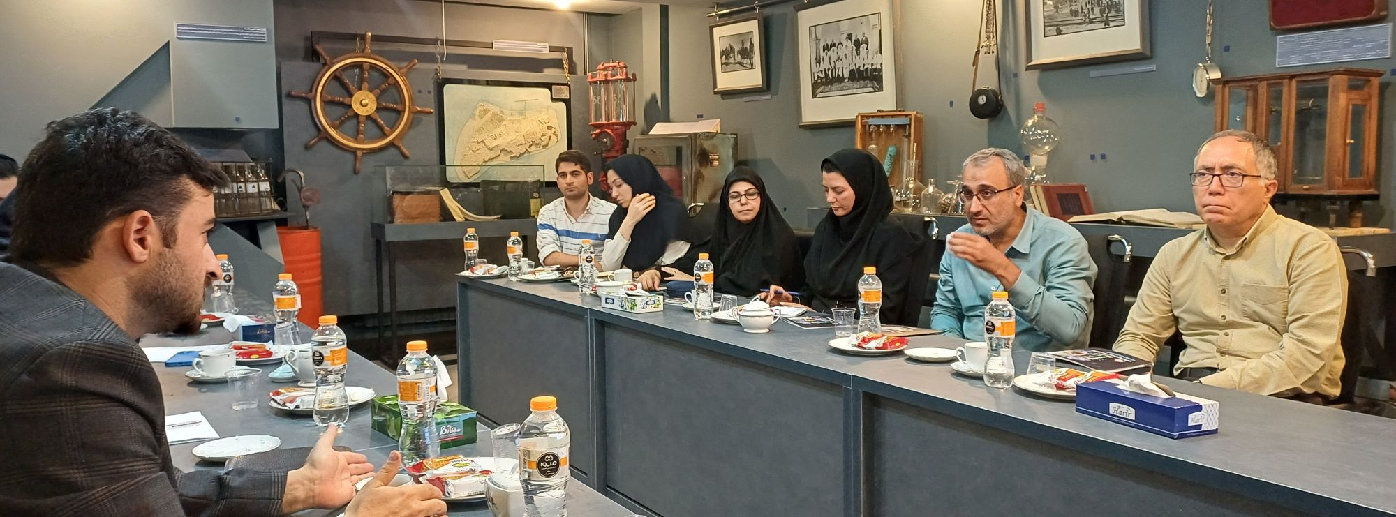 نشست دفتر همکاری‌های علمی و هنری دانشگاه هنر ایران با مرکز اسناد و موزه‌های صنعت نفت