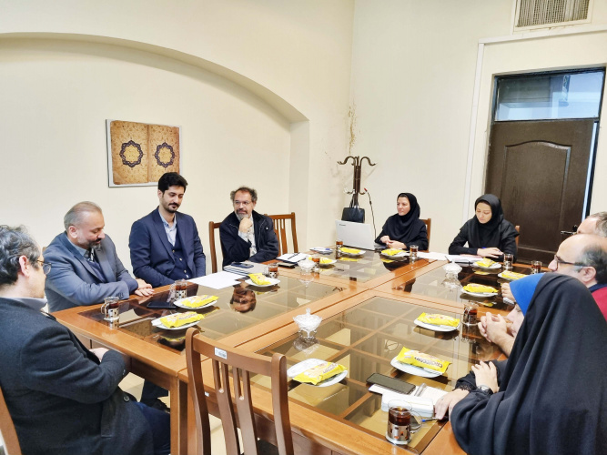 نشست مشترک با شرکت توسعه فضاهای فرهنگی شهرداری تهران جهت انعقاد تفاهم‌نامه